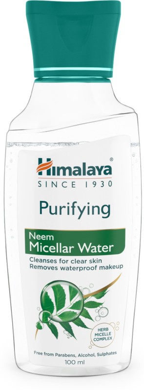 HIMALAYA Purifying Neem Micellar Water 100ml Makeup Remover  (100 ml)