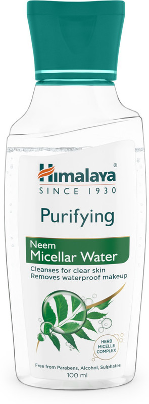 HIMALAYA Purifying Neem Micellar Water 100ml Makeup Remover (100 ml)