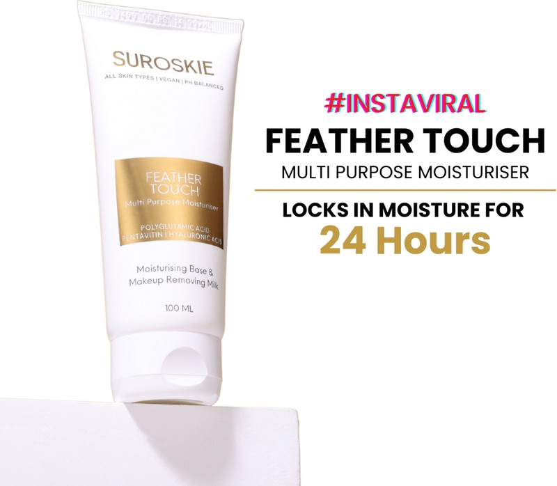 Suroskie Feather Touch Moisturizer Makeup Remover(100 ml)