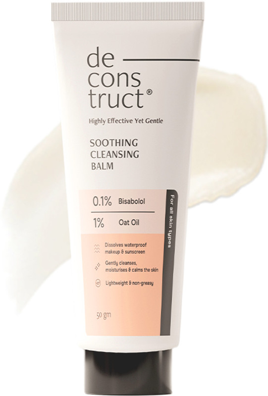 deconstruct Soothing cleansing balm | Gently Removes Makeup | Calms & Moisturises Skin Makeup Remover(50 g)