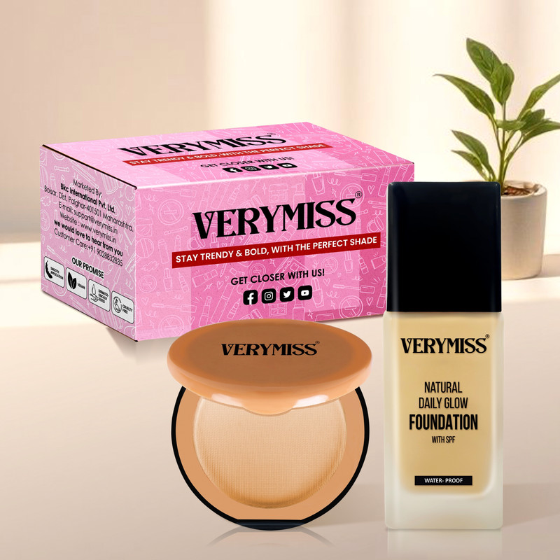 VERYMISS Foundation + Compact Powder (Light Tone)