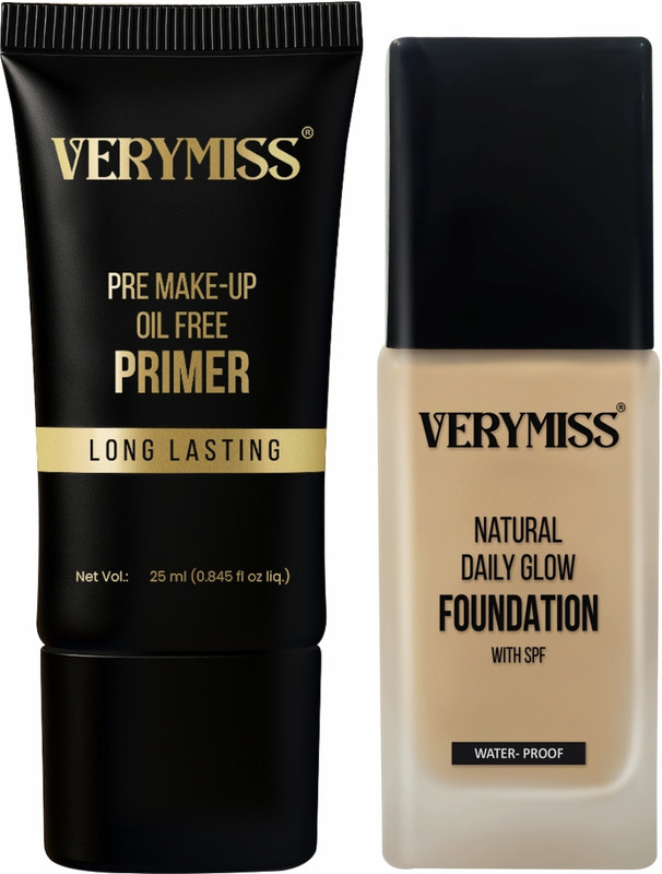 VERYMISS Foundtion + Oil Free Primer (Dark Tone)