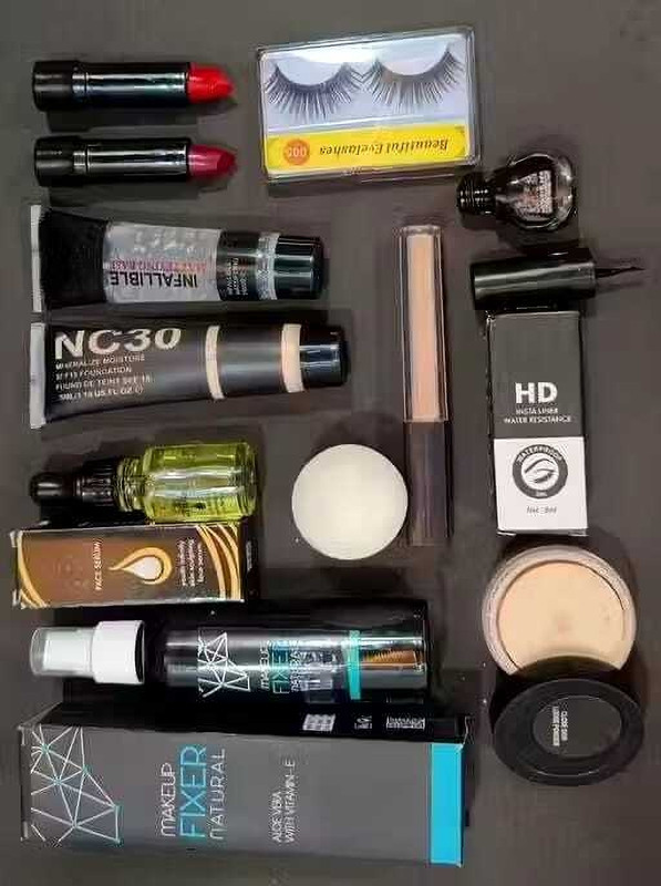 Beauzy All-in-One Professional Makeup Combo Kit – 12 Essential Products