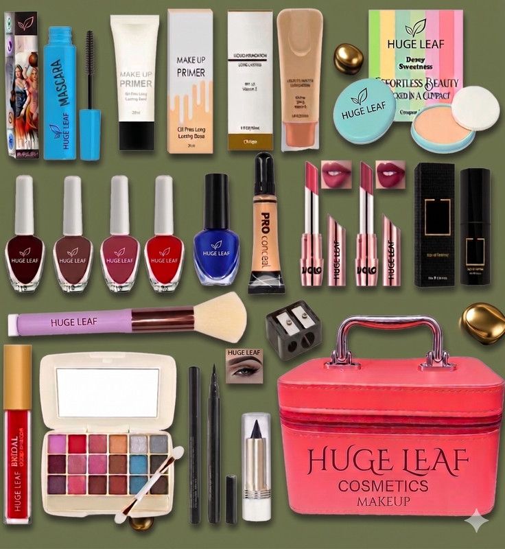 huge leaf NEW MAKEUP KIT__15RTGYR(Pack of 15)