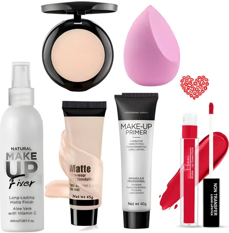jyosavi COMBO PACK OF MAKEUP ESSENTIALS (MULTICOLOUR)