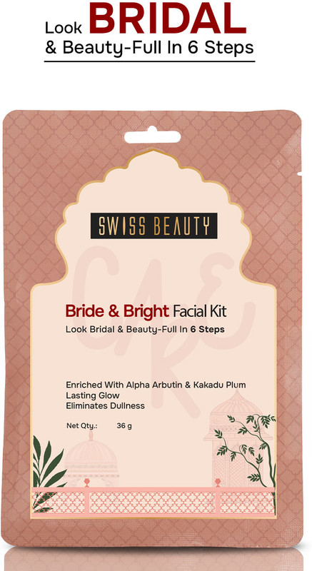 SWISS BEAUTY Care Bride & Bright Facial Kit(Pack of 6)