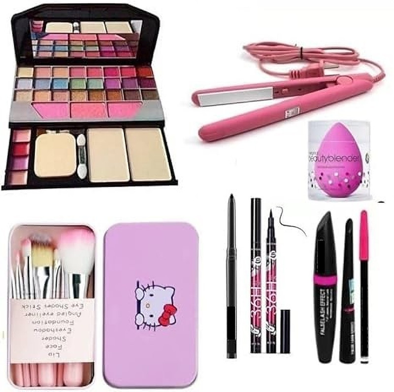 Naaritva PREMIUM FACE AND EYE MAKEUP COMBO KIT(Pack of 7)