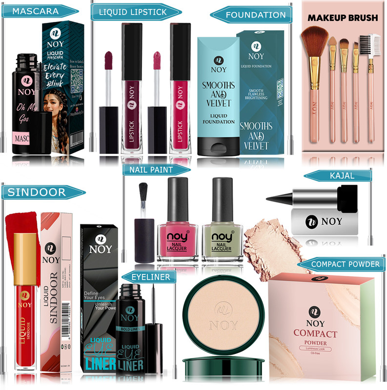 NOY Iconic makeup kit full set for women high quality cosmetic set #YN221(Pack of 15)