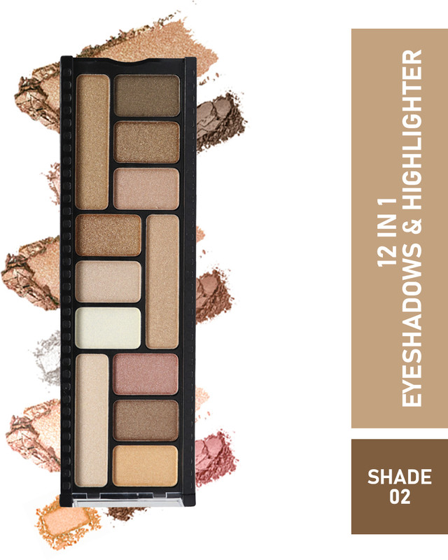 Half N Half 12 in 1 Eyeshadow & Highlighter