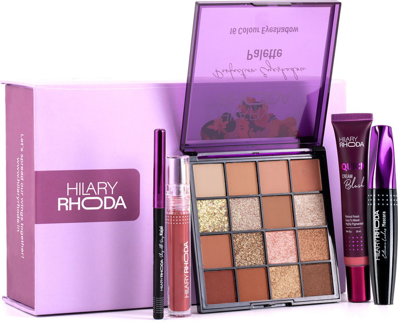 Hilary Rhoda Exclusive Festive Combo | Gift Hamper for Women |Gift Makeup Kit Box for Gifting(Pack of 5)