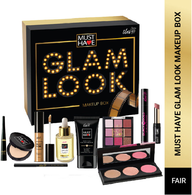 Iba Must Have Glam Look Makeup Box - Dusky for Women(Pack of 10)