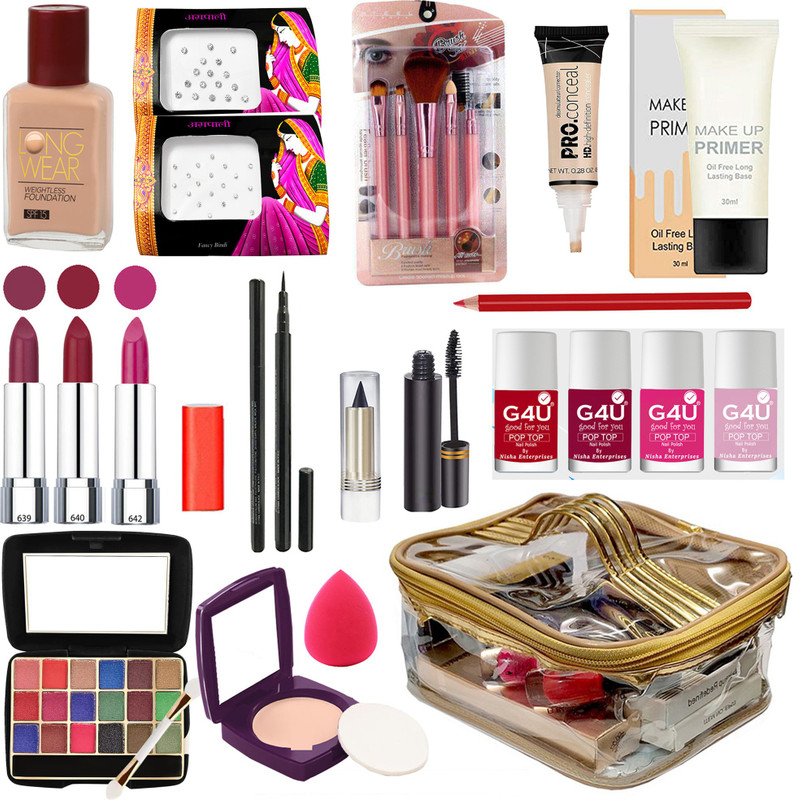 G4U All in one makeup kit for Women(Pack of 41)