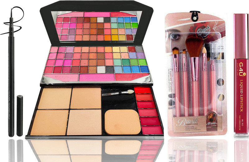 G4U All in One makeup Kit For Girls , Party Wear Makeup Kit A01(Pack of 8)