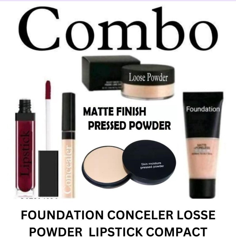 lately Best makeup conceler lipstick compact foundation losse powder pack