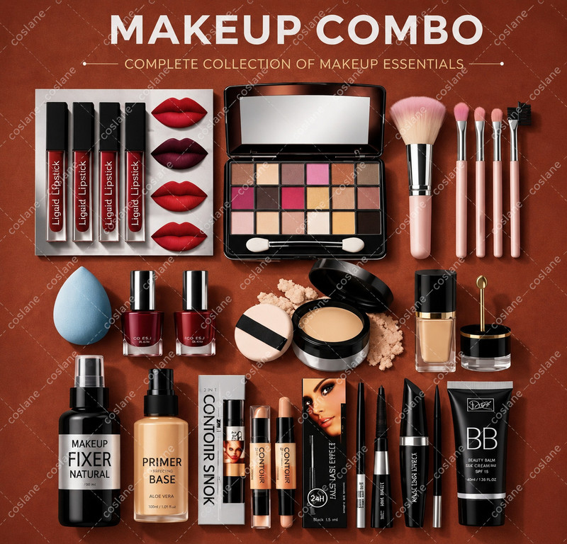 coslane Trendy makeup kit pack of 12(Pack of 12)