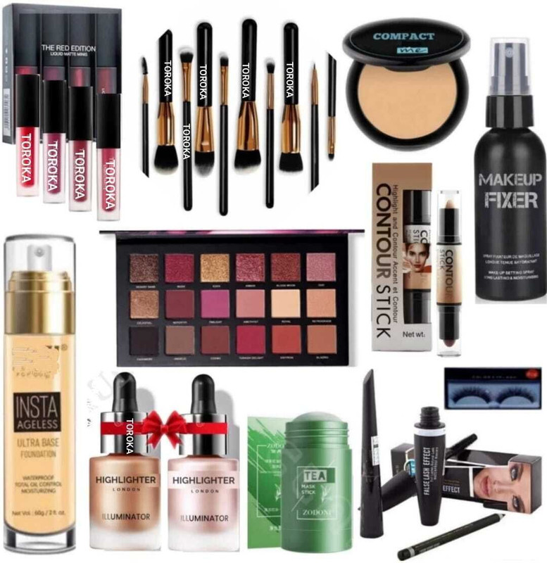 toroka WOMEN NEW MAKEUP KIT PACK 11TTT(Pack of 11)