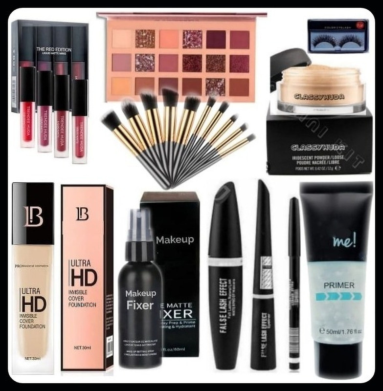 huge leaf Professional HD Makeup Kit Combo Full Set With All Products_KX296(Pack of 11)