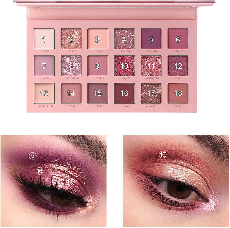 EMRIKA NUDE Eye Shadow Palette