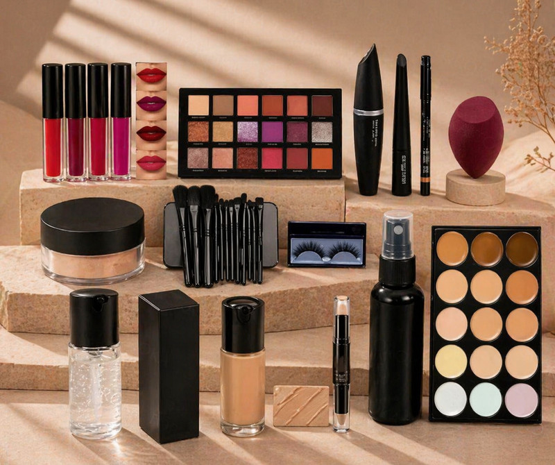 coslane The Penta-Glam Kit Full makeup set for women