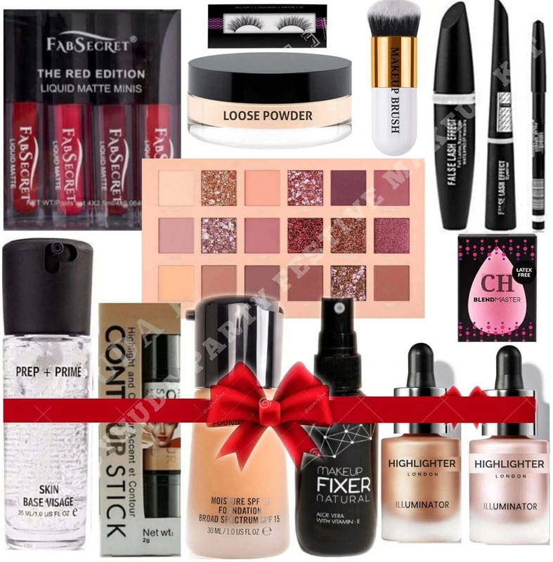 GLOW IT Makeup Kit Combo for Girls & Women with 15 Essential Products(Pack of 15)