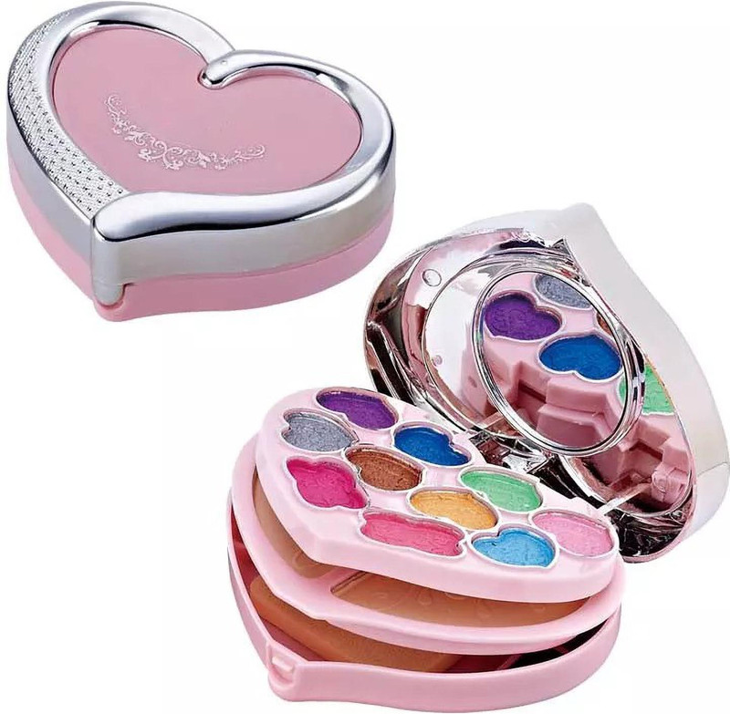 Ghelonadi Makeup Kit for Full Kit Eye shadow Lip Gloss Mirror Contour Powder Combination