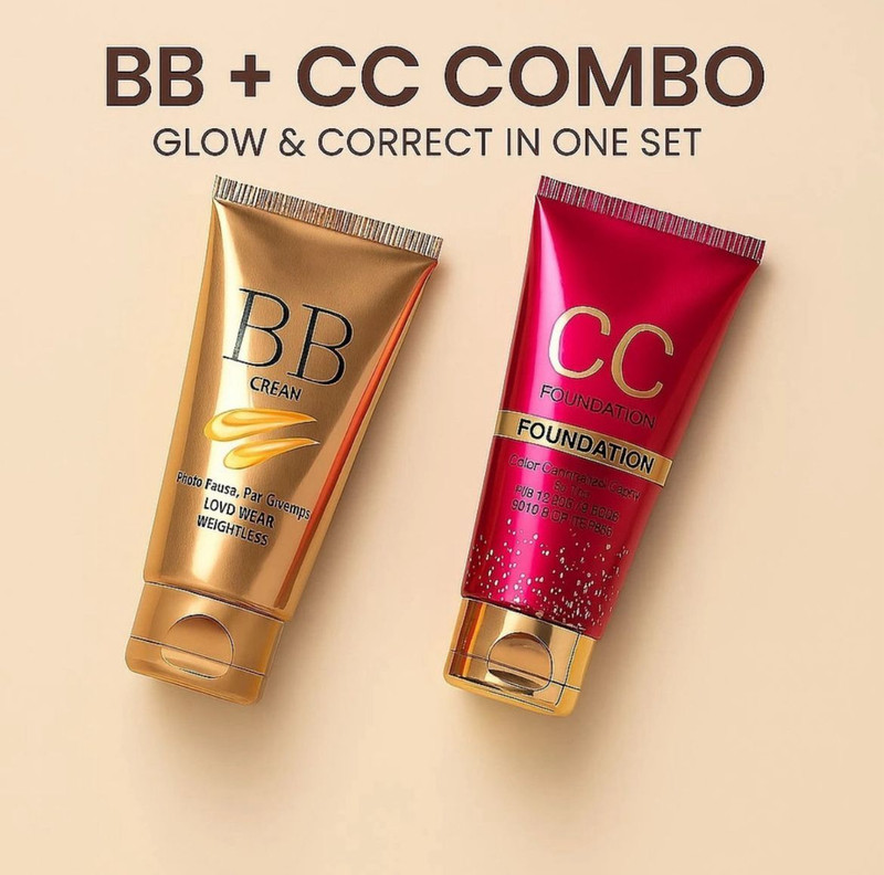 Morviyan BB and CC Cream(Pack of 2)