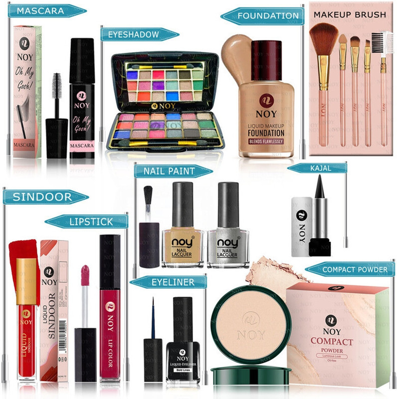 NOY Makeup Combo Delight: Indulge in Double the Beauty Joy #YN167(Pack of 15)