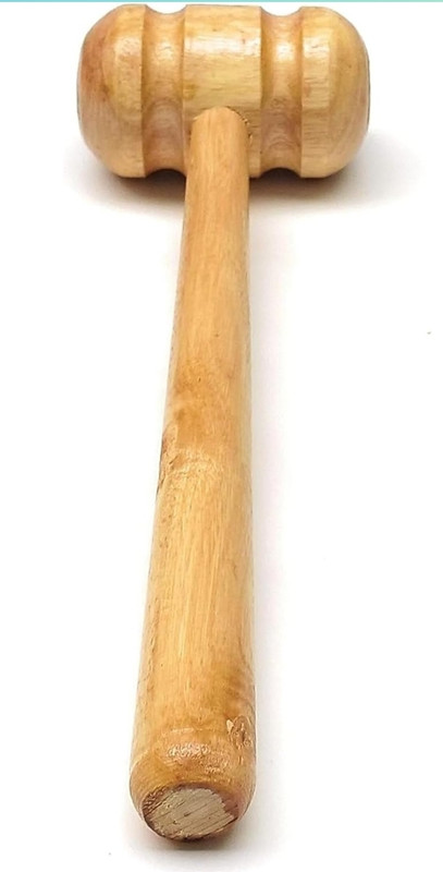 SPORTSLY Wodden@hammer1 Wooden Bat Mallet
