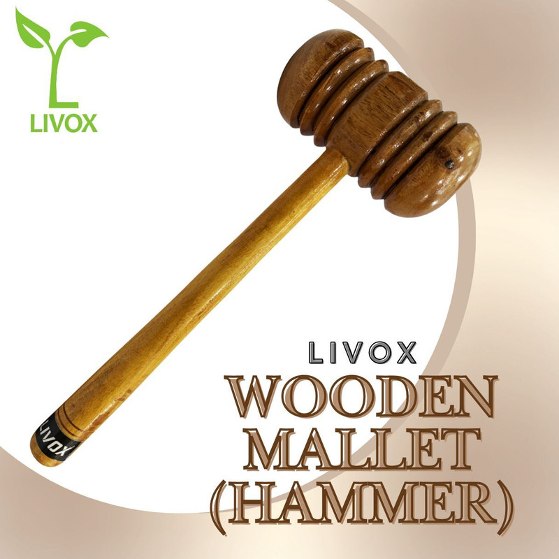 SIXTEEN Premium Wooden Cricket Bat hammer Wooden Bat Mallet