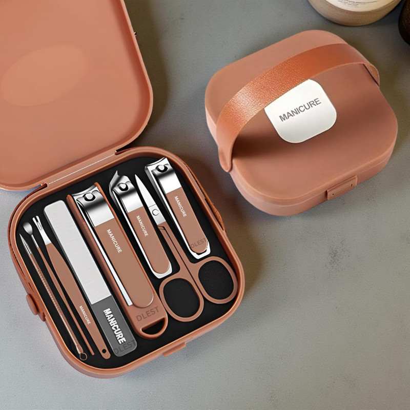 KEFNCLE 8 in 1 Manicure Pedicure Nail Clipper Set(150 g, Set of 7)