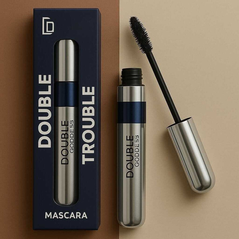 GTC Glamora Double Trouble Proffesional Intense Mascara 15 ml(Black)