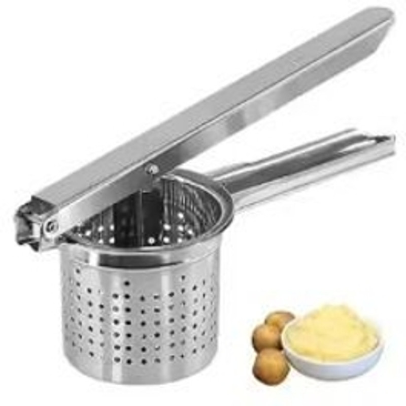 KitchenCart Heavy Duty | Manual Press | Juice Extractor | for Gobi Potato Radish Stainless Steel Masher(Pack of 1)