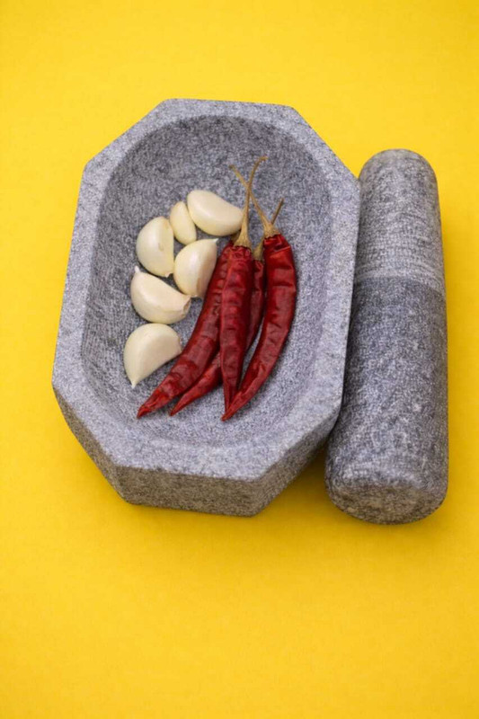 Dharshini DHARSHINI kalvam 8 inch / Nanni kalvam ,idikkalu and Crusher Mortar Pestle Set Stoneware Masher