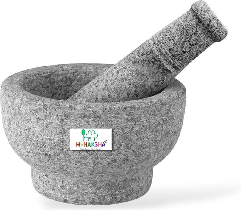 Nakshathra and Pestle stone Stoneware Masher(Pack of 1)