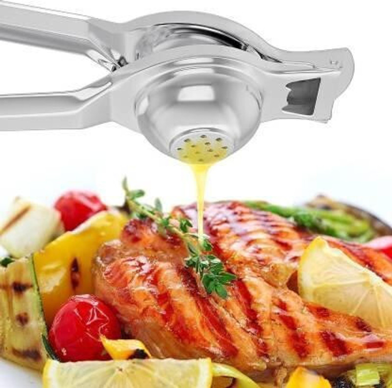 BIZOLO Pack of 1 Lemon Juice Squeezer Stainless steel Stainless Steel Masher(Pack of 1)