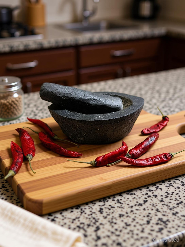 RS HANDICRAFT AND MARBLES Stoneware Masher(Pack of 1)