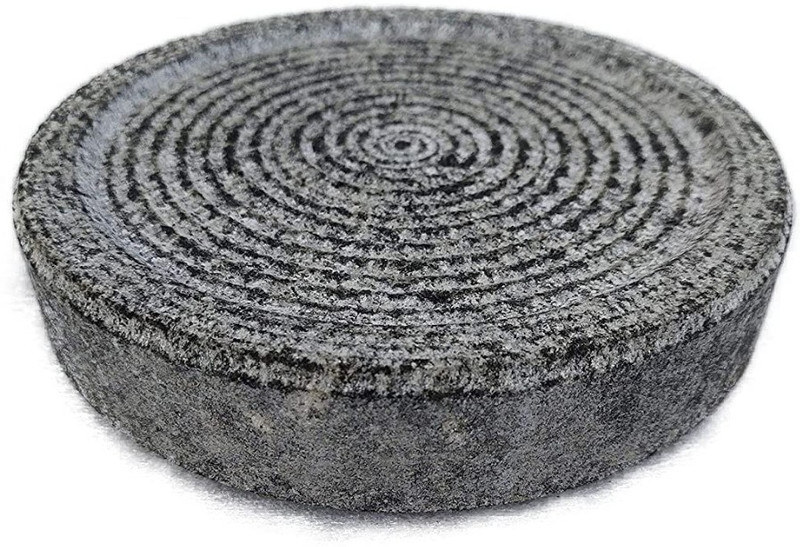 TGH Turmeric Grinding Stone - Sandalwood Octogen Turmeric Grinding/Rubbing Stone Stoneware Masher(Pack of 1)