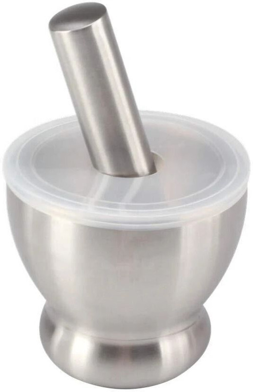 Ajarvar MORTAR AND PESTLE Stainless Steel Masher(Pack of 1)
