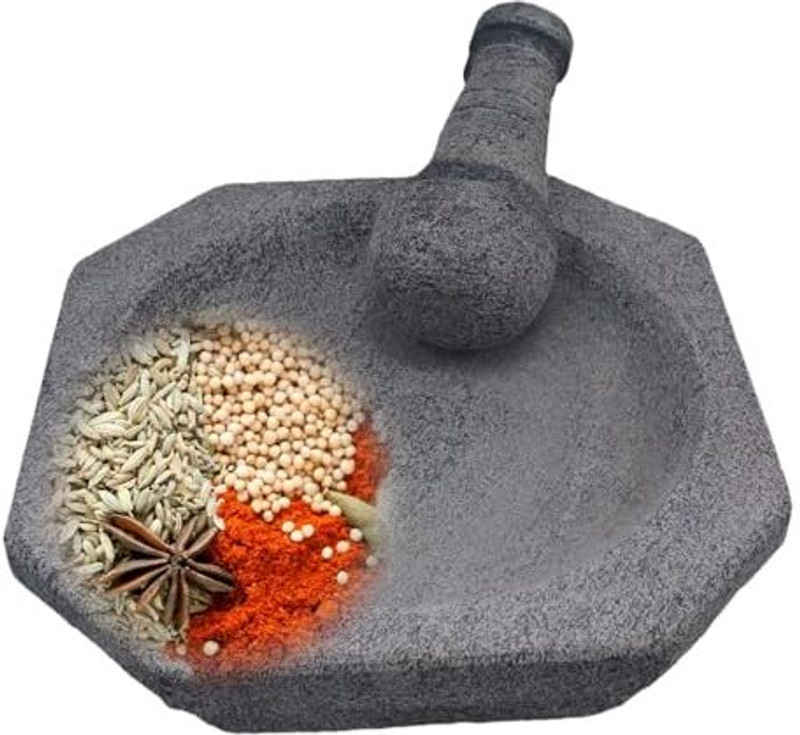 Lakshmi handy crafts Traditional Hand Masala Grinder Stoneware Masher(Pack of 1)