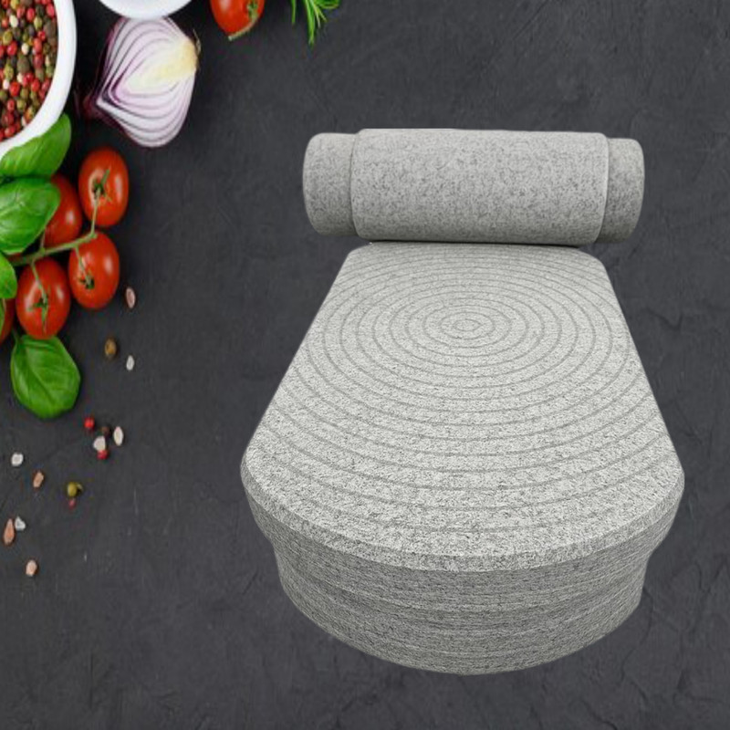 shubashini Ammikallu,Grinding stone,Masher,Handware,Silibata 10 inch Stoneware Masher