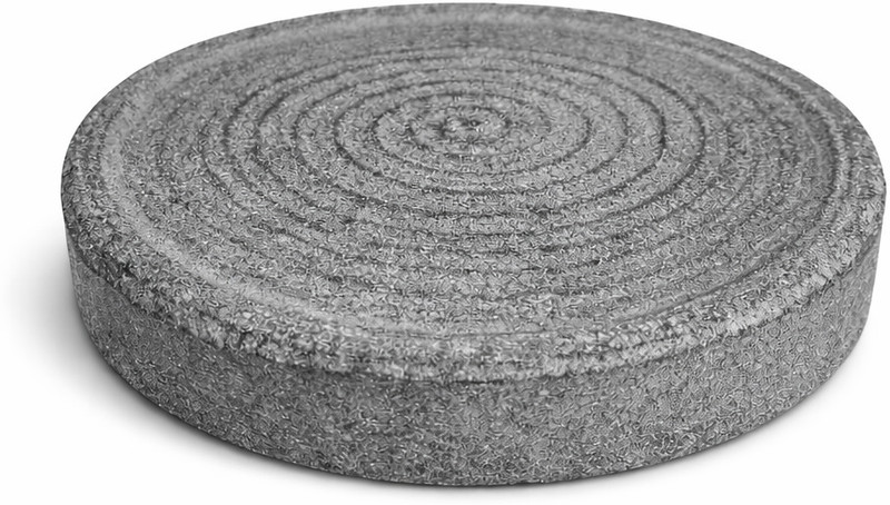 Kannigai Traders Turmeric Grinding Stone - Sandalwood Octogen Turmeric Grinding/Rubbing Stone Stoneware Masher(Pack of 1)