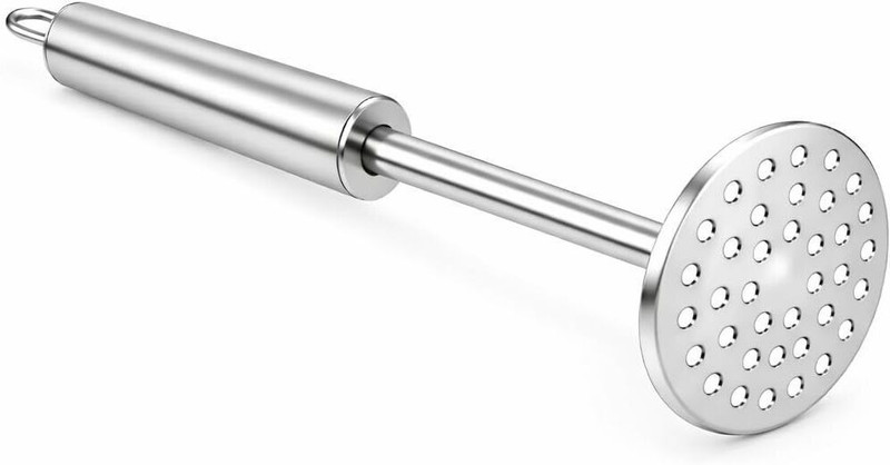 Grasto Heavy Duty Stainless Steel Potato Masher Stainless Steel Masher(Pack of 1)