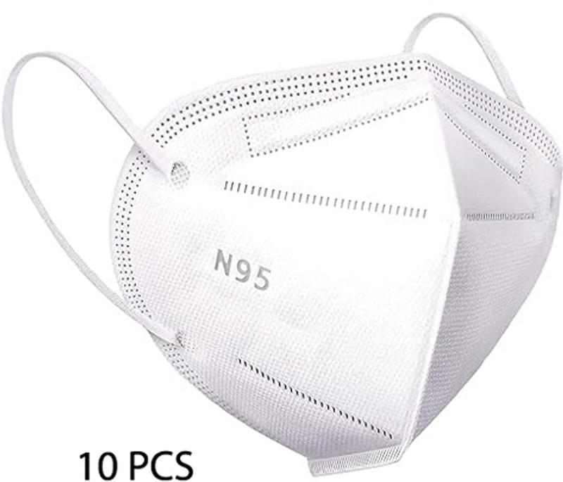 Vaghani N95/KN95 Reusable 5 Layer mask for Men ,Women(White, Free Size,40 Pcs) Washable Surgical Mask With Melt Blown Fabric Layer(White, Free Size, Pack of 40, 3 Ply)