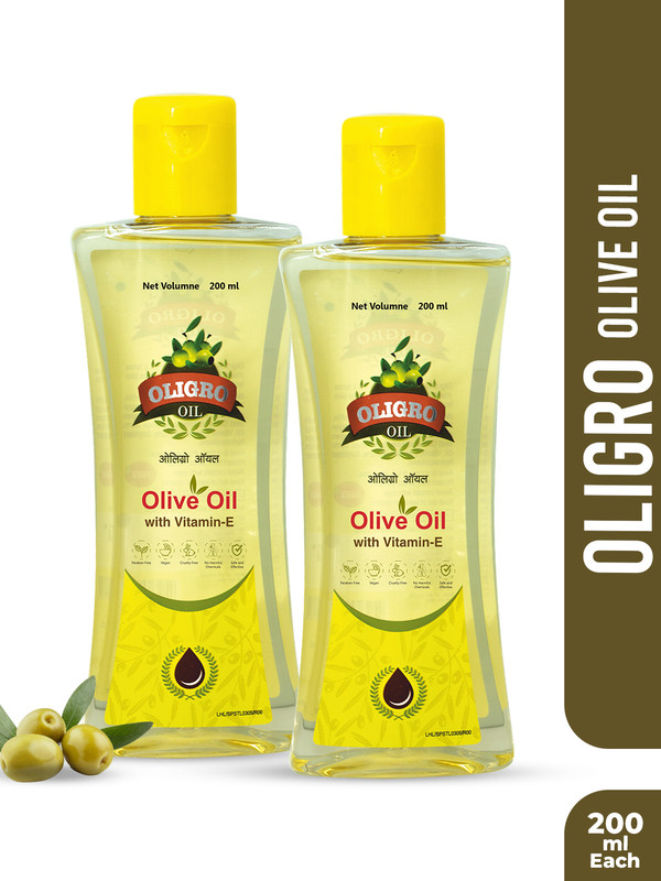 Oligro Body Massage Oil with Vitamin E | Boosts Blood Circulation & Reduces Pain(400 ml)