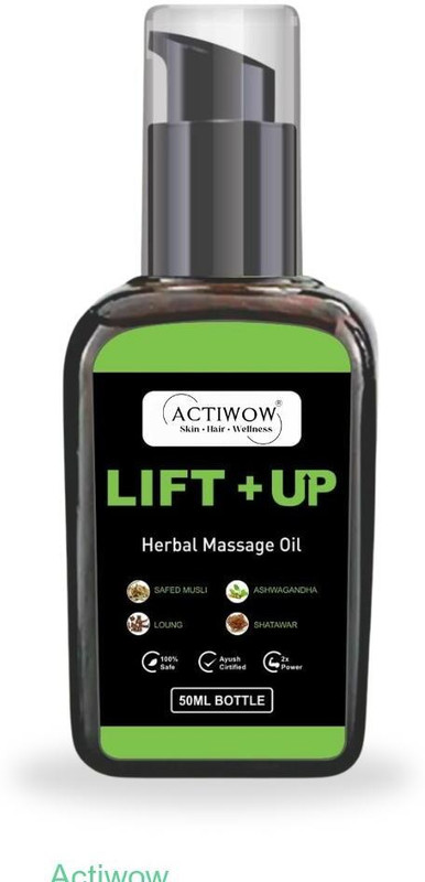 ACTIWOW Lift UP Massage Oil with Cedar Leaf & Musli Extract(50 ml)