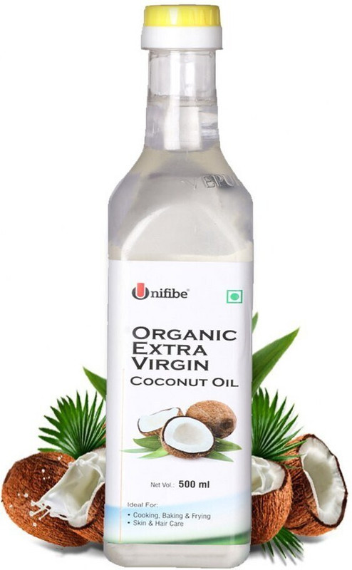 Unifibe Extra Virgin Coconut Baby Massage Oil for Skin & Hair – 500 ml(500 ml)