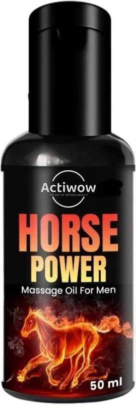 ACTIWOW Horse power Ayurvadic body Massage Oil(50 ml)