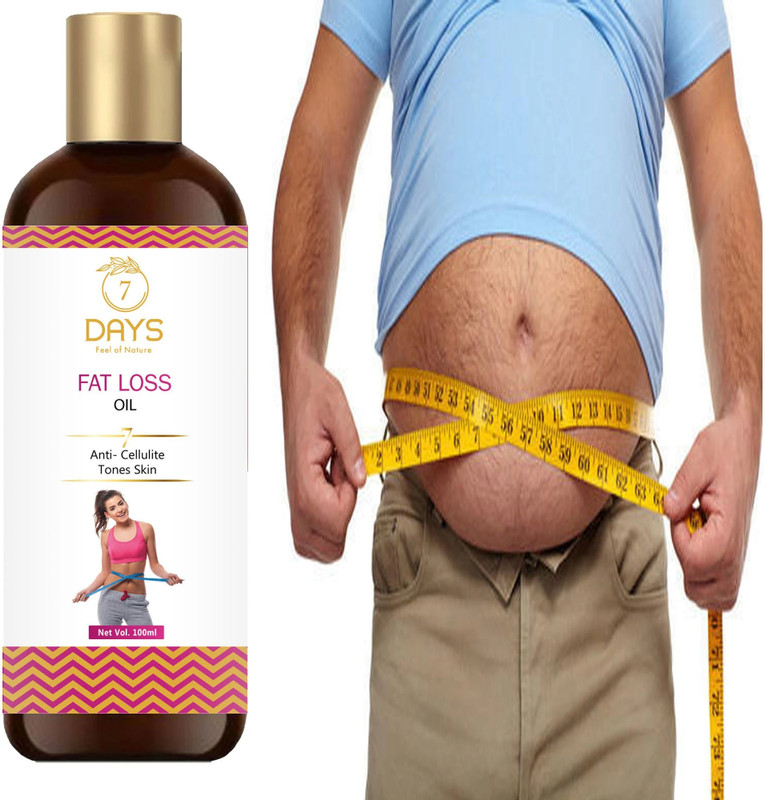 7 Days Fat Loss Natural Oil |Herbal fat loss oil| Best fat loss oil of india(100 ml)