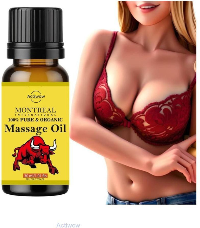 ACTIWOW Breast Massage Oil with Fast Absorption and Glow(30 ml)