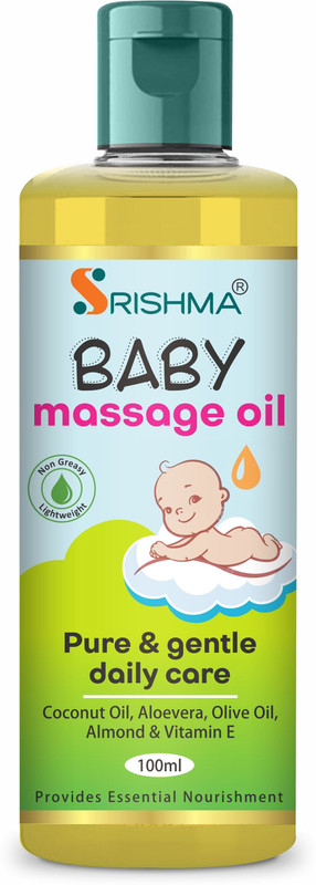 Srishma Baby Massage Oil for All Skin Types(100 ml)